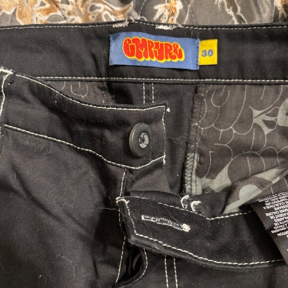 empyre black cargo pants size 30 - Picture 2 of 4